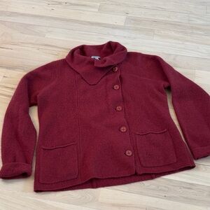 Horny Toad Wool blend Cardigan Sweater-L-Read